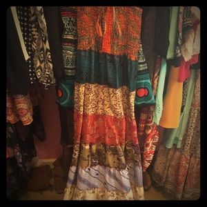 Boutique Bohemian festival sundress